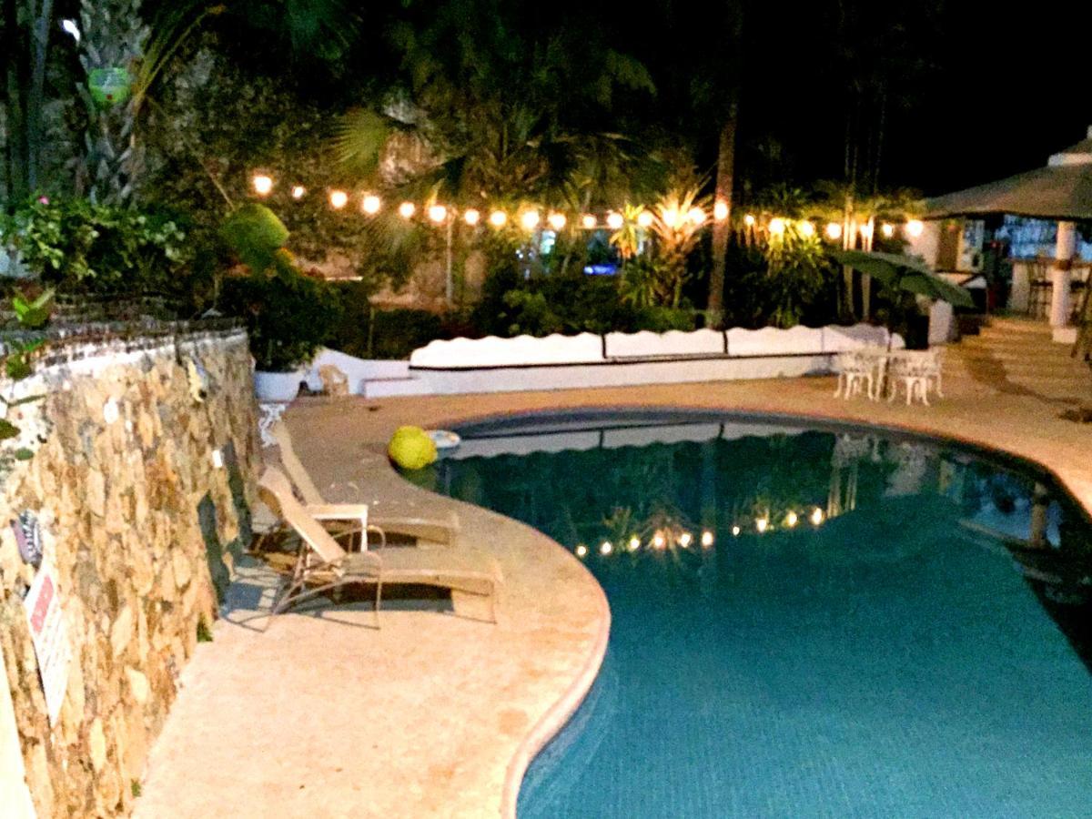 Villa Palmitas Acogedor Departamento Nivel Piscina Gigante Jardines Acapulco Exterior foto